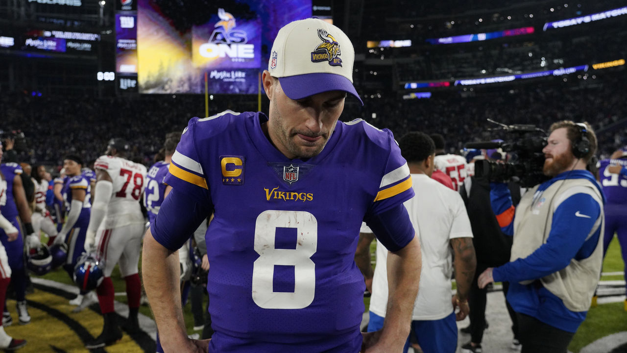 Vikings' Kirk Cousins reflects on loss to Giants: 'It hurts'