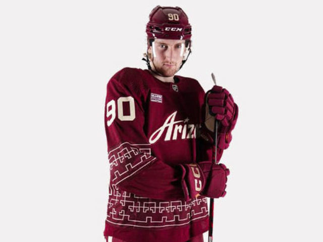 Designer creates Diamondbacks alternative hockey jersey