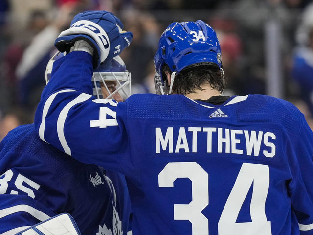 Matthews, Samsonov lead Maple Leafs past Jets, 4-1 - Seattle Sports