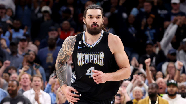 MEMPHIS, TN - JANUARY 18: Steven Adams #4 of the Memphis Grizzlies looks on during the game against the Cleveland Cavaliers on January 18, 2023 at FedExForum in Memphis, Tennessee. Mandatory Copyright Notice: Copyright 2023 NBAE