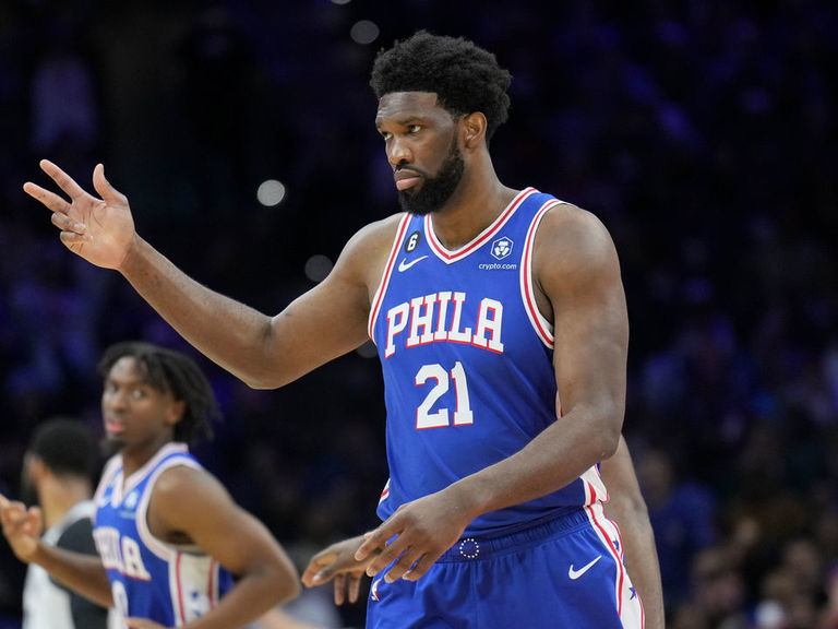 NBA Fines Embiid $25K For 'crotch-chop' Celebration | TheScore.com