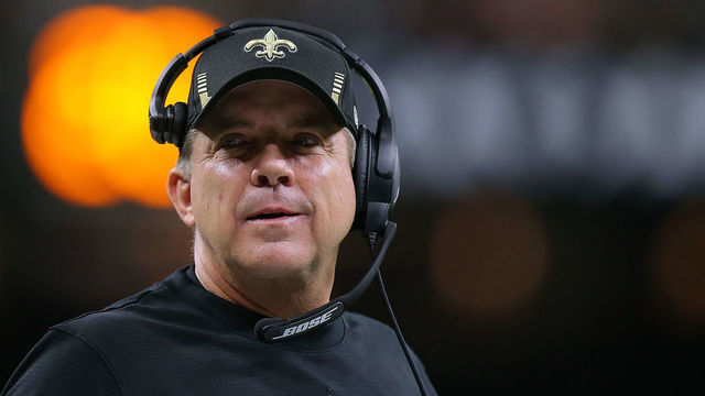 NEW ORLEANS, LOUISIANA - DECEMBER 02: Head coach Sean Payton of the New Orleans Saints reacts against the Dallas Cowboys during a game at the the Caesars Superdome on December 02, 2021 in New Orleans, Louisiana.