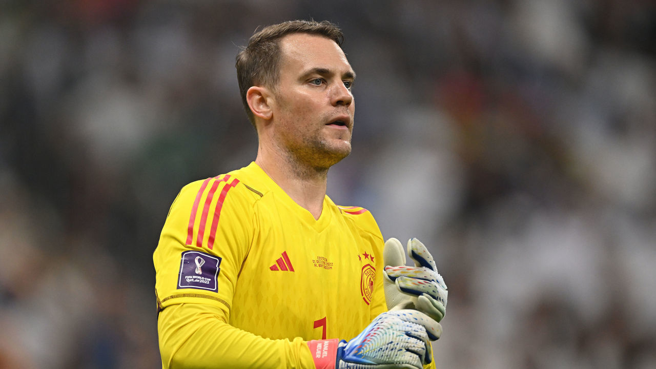 AL KHOR, QATAR - DECEMBER 01: Manuel Neuer of Germany in action during the FIFA World Cup Qatar 2022 Group E match between Costa Rica and Germany at Al Bayt Stadium on December 01, 2022 in Al Khor, Qatar.