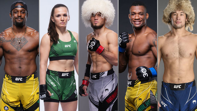 1 UFC fighter from each division headed for title contention