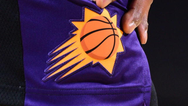 PHOENIX, AZ - DECEMBER 29: The shorts of the Phoenix Suns during the game against the New Orleans Pelicans on December 29, 2020 at Talking Stick Resort Arena in Phoenix, Arizona. Mandatory Copyright Notice: Copyright 2020 NBAE