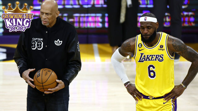 Crowning The King: LeBron surpasses Kareem for NBA's scoring record