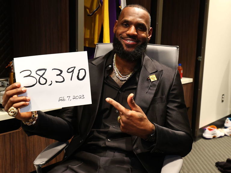 LeBron: I broke the NBA's scoring record 'my way' | theScore.com