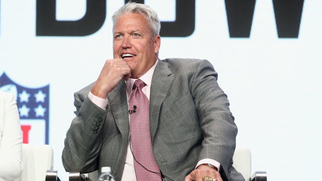 BEVERLY HILLS, CA - JULY 26: Former NFL coach & ESPN analyst Rex Ryan of 'ESPN's Sunday's NFL Countdown' speaks onstage during the ESPN portion of the 2017 Summer Television Critics Association Press Tour at The Beverly Hilton Hotel on July 26, 2017 in Beverly Hills, California.
