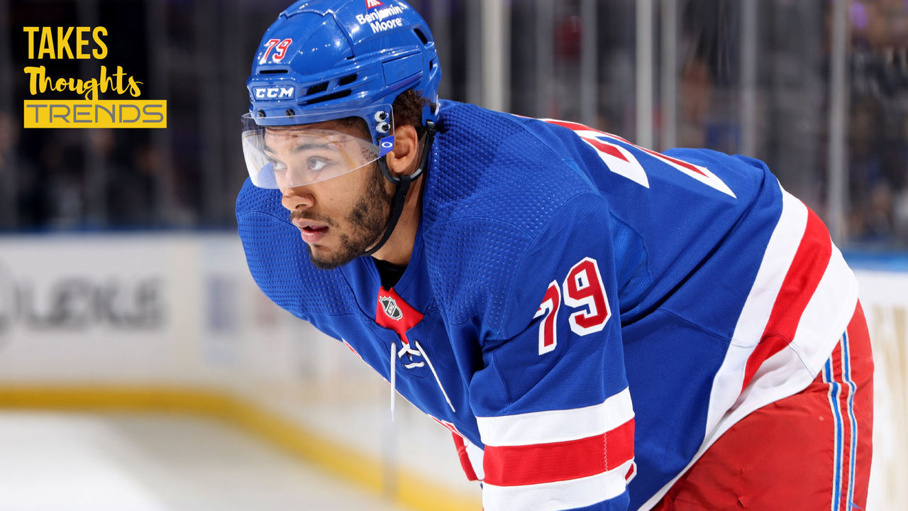 K'Andre Miller keeps adding offense from Rangers' blue line