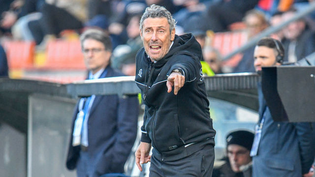 Spezia's Head Coach Luca Gotti during the italian soccer Serie A match Spezia Calcio vs Atalanta BC on January 04, 2023 at the Alberto Picco stadium in La Spezia, Italy