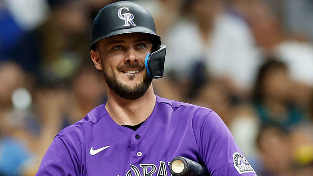 MILWAUKEE, WISCONSIN - JULY 23: Kris Bryant #23 of the Colorado Rockies up to bat during the game against the Milwaukee Brewers at American Family Field on July 23, 2022 in Milwaukee, Wisconsin.