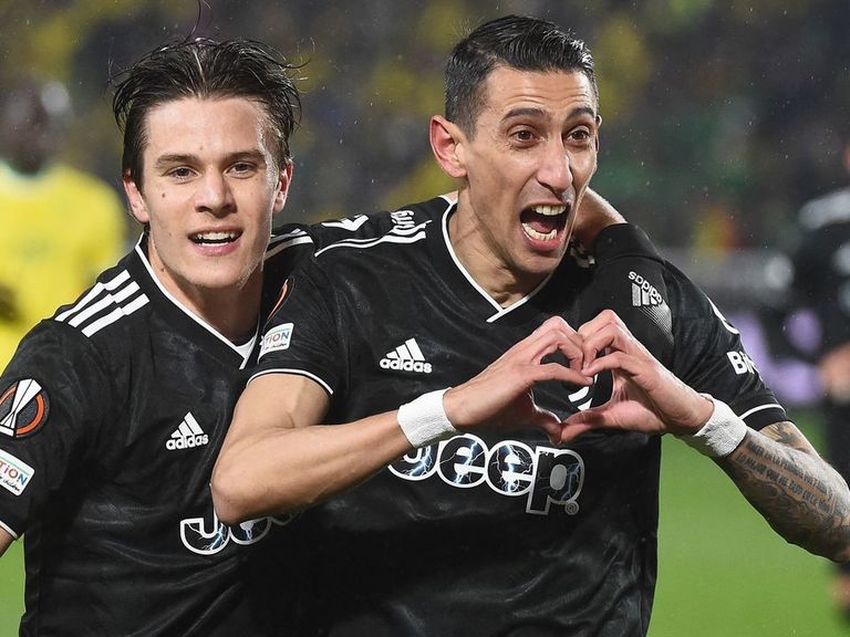 Watch: Sensational Di Maria goal helps Juventus advance in Europa League