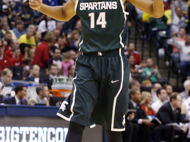 Nuggets selects Gary Harris with the No. 19 pick in 2014 NBA Draft