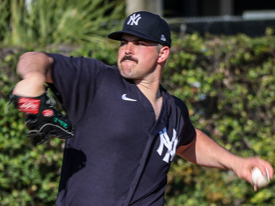 Yankees' Rodon not sweating rough outing: 'Thank God it's spring training'