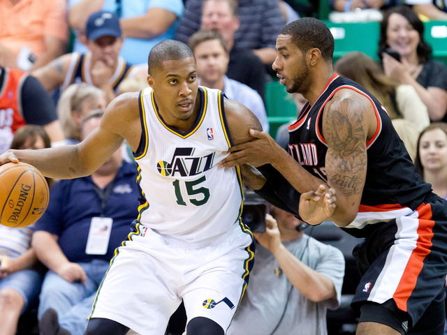 Report: Jazz have dangled Derrick Favors in attempt to get No. 1 pick
