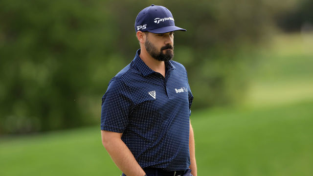 PONTE VEDRA BEACH, FLORIDA - MARCH 09: Chad Ramey of the United States looks on from the fourth hole during the first round of THE PLAYERS Championship on THE PLAYERS Stadium Course at TPC Sawgrass on March 09, 2023 in Ponte Vedra Beach, Florida.