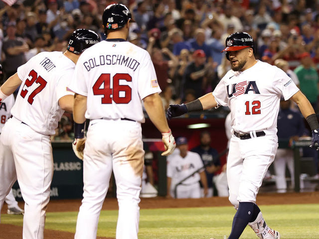 Team USA lineup vs. Great Britain in World Baseball Classic opener