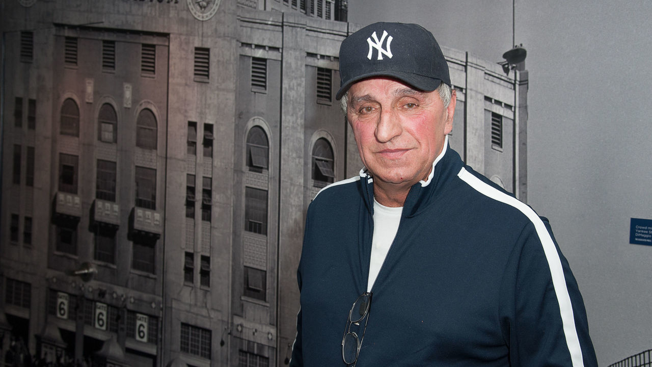 MONTCLAIR, NJ - APRIL 29: Former New York Yankee Joe Pepitone attends the press conference announcing Mickey Mantle Signed Contract Auction To Assist Hurricane Sandy New Jersey Relief Fund at Yogi Berra Museum & Learning Center on April 29, 2013 in Montclair, New Jersey.