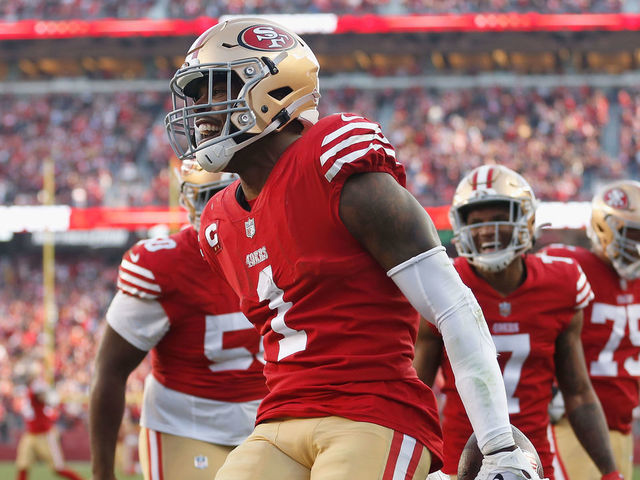 San Francisco 49ers cornerback Jimmie Ward during the game between