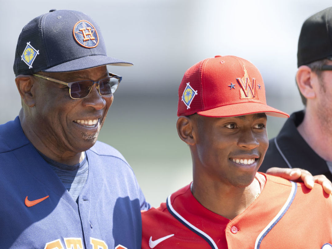 Nats' Darren Baker hits grand slam against father Dusty's Astros