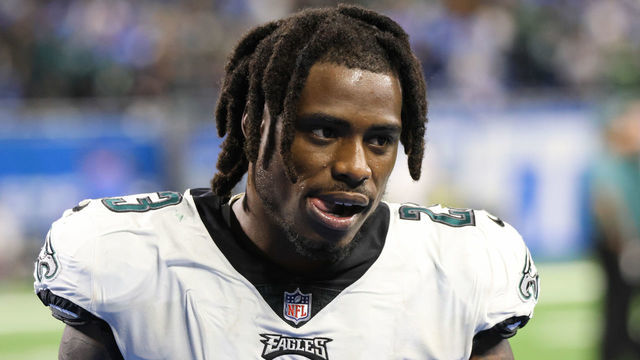 DETROIT, MI - SEPTEMBER 11: Philadelphia Eagles safety C.J. Gardner-Johnson (23) walks off of the field at the conclusion of a regular season NFL football game between the Philadelphia Eagles and the Detroit Lions on September 11, 2022 at Ford Field in Detroit, Michigan.