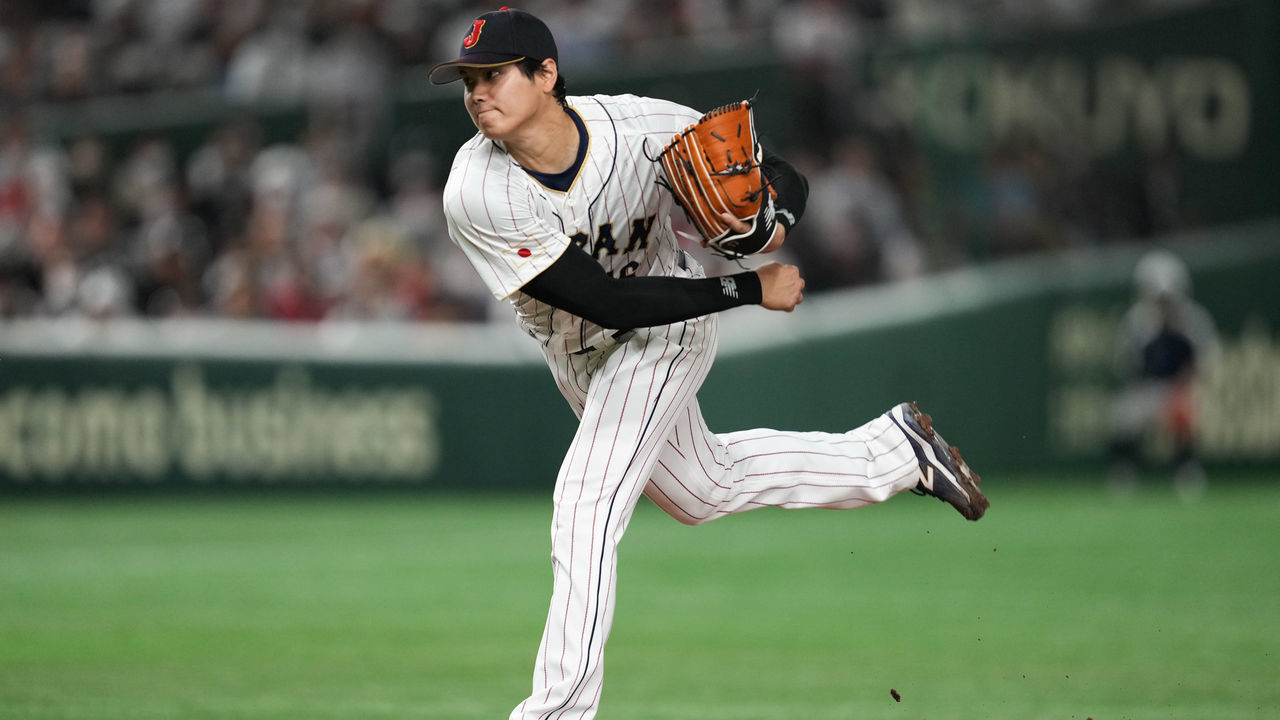 BUNKYO CITY, JAPAN - MARCH 16: Shohei Ohtani #26 of Team Japan pitches during the 2023 World Baseball Classic Quarterfinals game between Team Italy and Team Japan at Tokyo Dome on Thursday, March 16, 2023 in Tokyo, Japan.