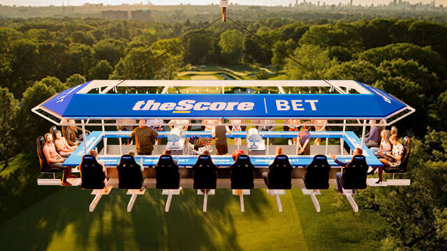 theScore Bet Elevates Fan Experience at RBC Canadian Open with Skyline Seating 100 Feet Above the Course
