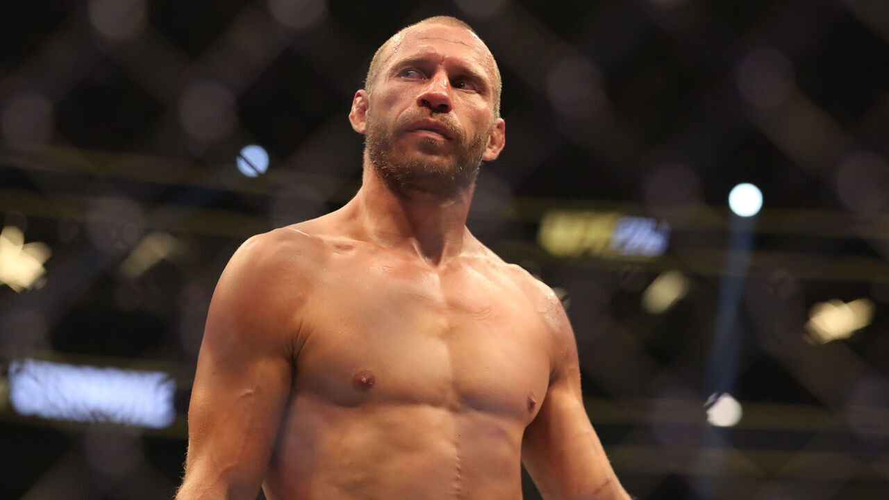 LAS VEGAS, NV - JULY 2: Donald Cerrone during UFC 276 on July 02, 2022, at T-Mobile Arena in Las Vegas, Nevada.
