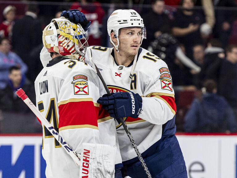 Tkachuk's Hat Trick Carries Panthers Past Canadiens | TheScore.com