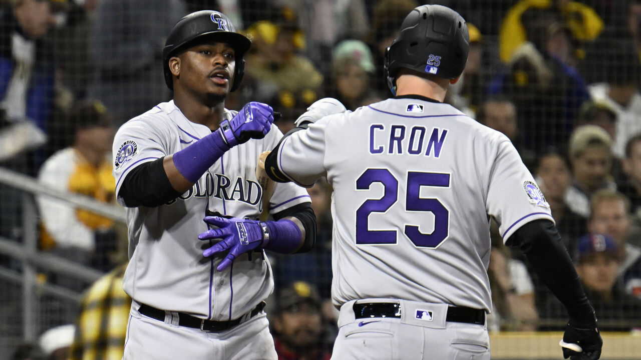 Rockies first baseman C.J. Cron already won an award after his