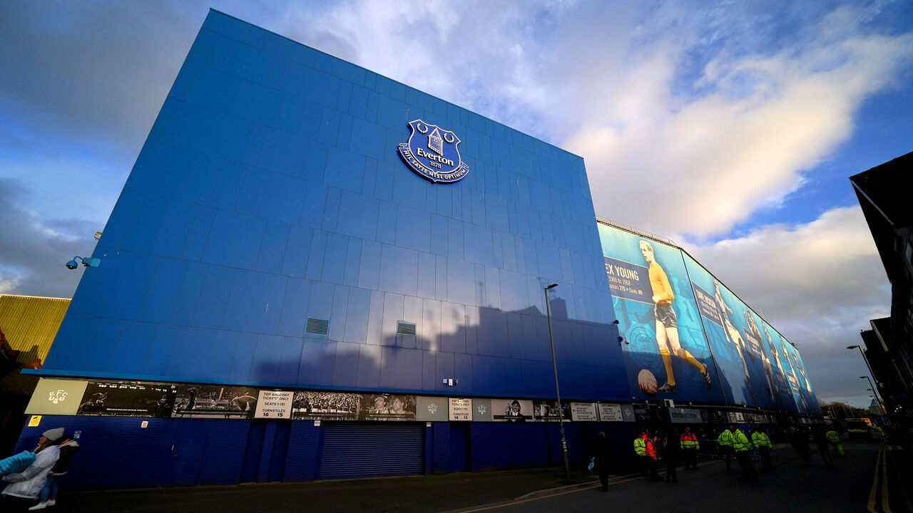 A general view of the stadium ahead of the Barclays Women's Super League match at Goodison Park, Liverpool. Picture date: Friday March 24, 2023.