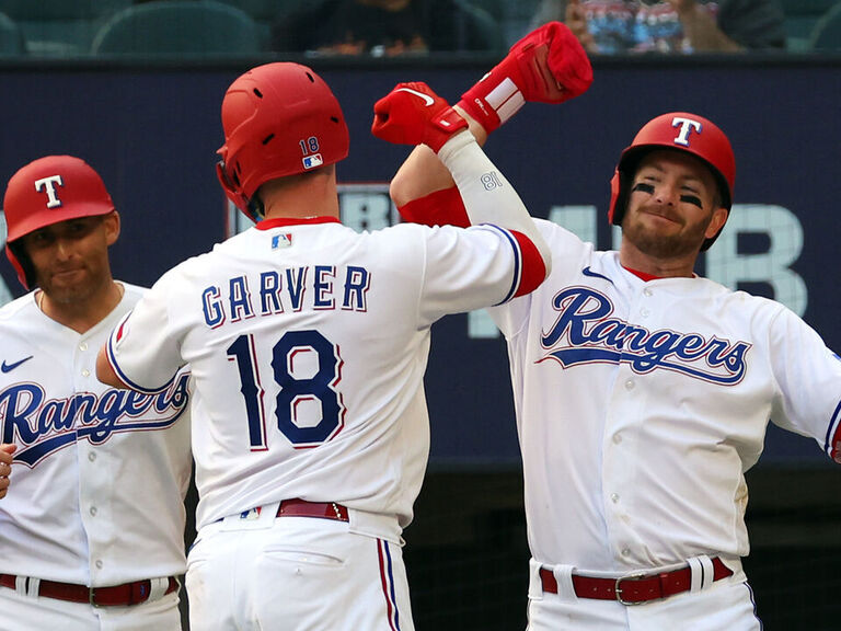 Rangers rout Phillies again, score 27 runs through first 2 games of ...