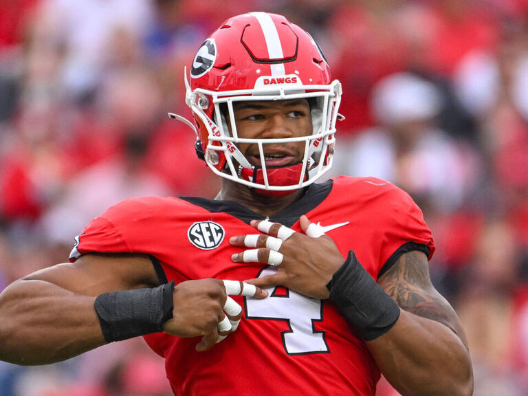 Georgia Bulldogs 1st Rounder Nolan Smith Celebrates with Nakobe Dean at  Draft Party