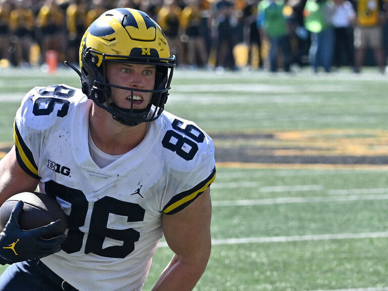 Cowboys Draft Luke Schoonmaker, Michigan TE With 58th Pick In The 2023 NFL  Draft