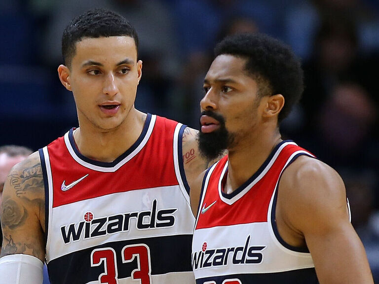 Dinwiddie Renews Beef With Kuzma After Wizards Miss Playoffs | TheScore.com