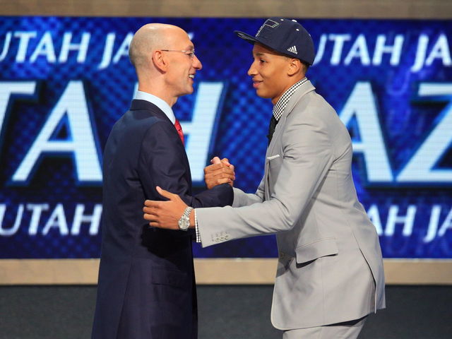 Jazz select Dante Exum with the No. 5 pick in 2014 NBA Draft