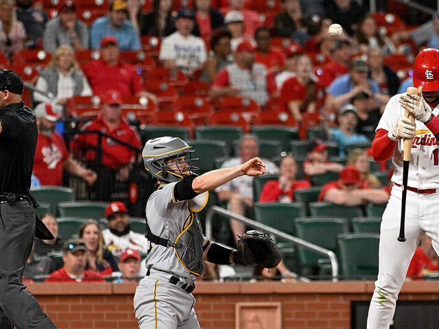 St. Louis Cardinals right fielder Jordan Walker reacts after hitting  News Photo - Getty Images