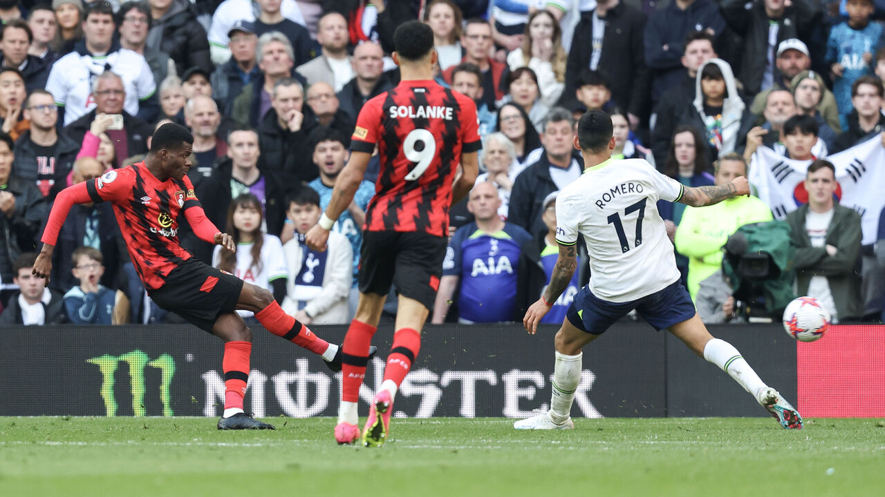 Tottenham Hotspur 2-3 AFC Bournemouth (Apr 15, 2023) Final Score