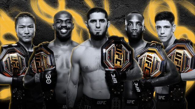 Ranking UFC champions from most to least beatable