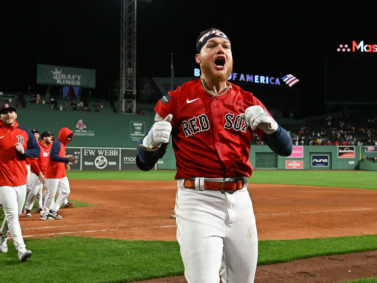 WATCH: NSFW Boston Red Sox' Alex Verdugo Swears on Live Television After  Walking-Off Minnesota Twins - Fastball