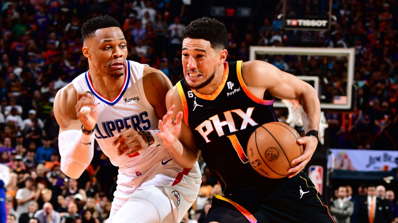 Booker scores 38 points, Suns beat Clippers to even series