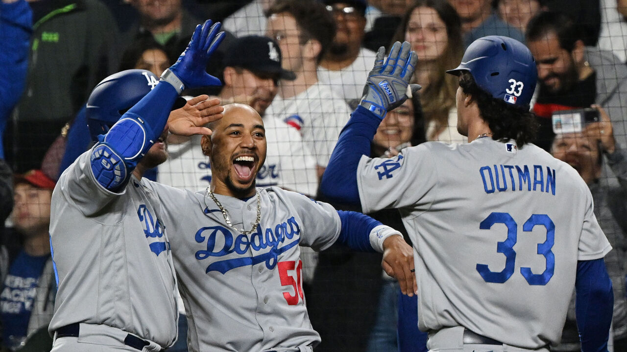 James Outman hits grand slam as Dodgers beat Cubs 6-2 - The San Diego  Union-Tribune