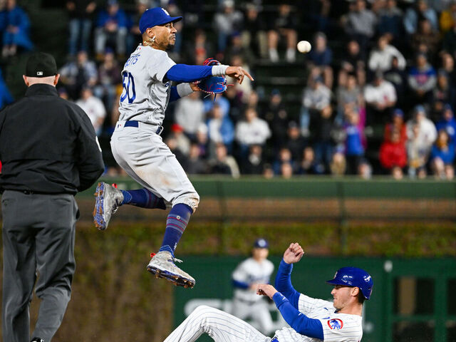 Former Boston Red Sox Mookie Betts goes 2-for-4 with two doubles in Dodgers  postseason debut 