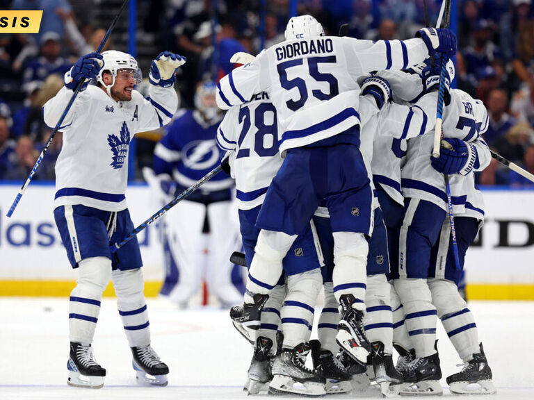 Leafs edge Lightning in OT, end run of playoff futility