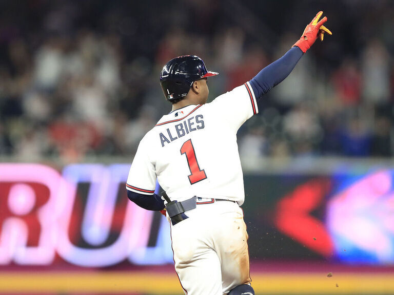 Austin Riley, Ozzie Albies hit ninth-inning home runs as Braves get jump on  Dodgers - The Boston Globe