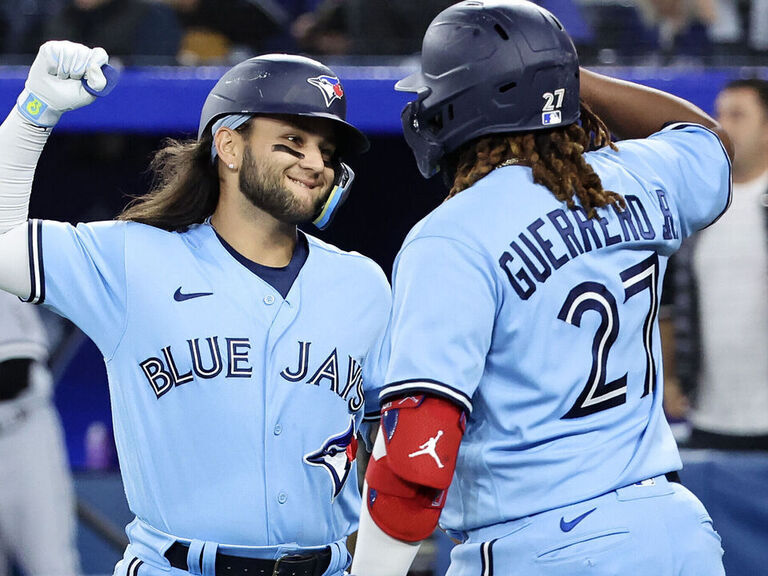 MLB Jam Toronto Blue Jays Bo Bichette and Vladimir Guerrero Jr