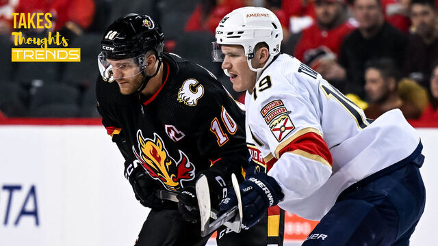 Revisiting Panthers-Flames blockbuster, playoff trends, and 4 other NHL items