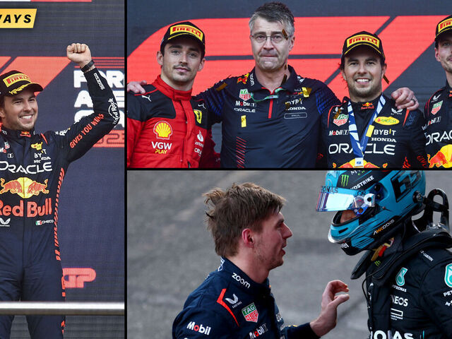 Azerbaijan GP Takeaways: Checo forcing title fight, Max goes at Russell
