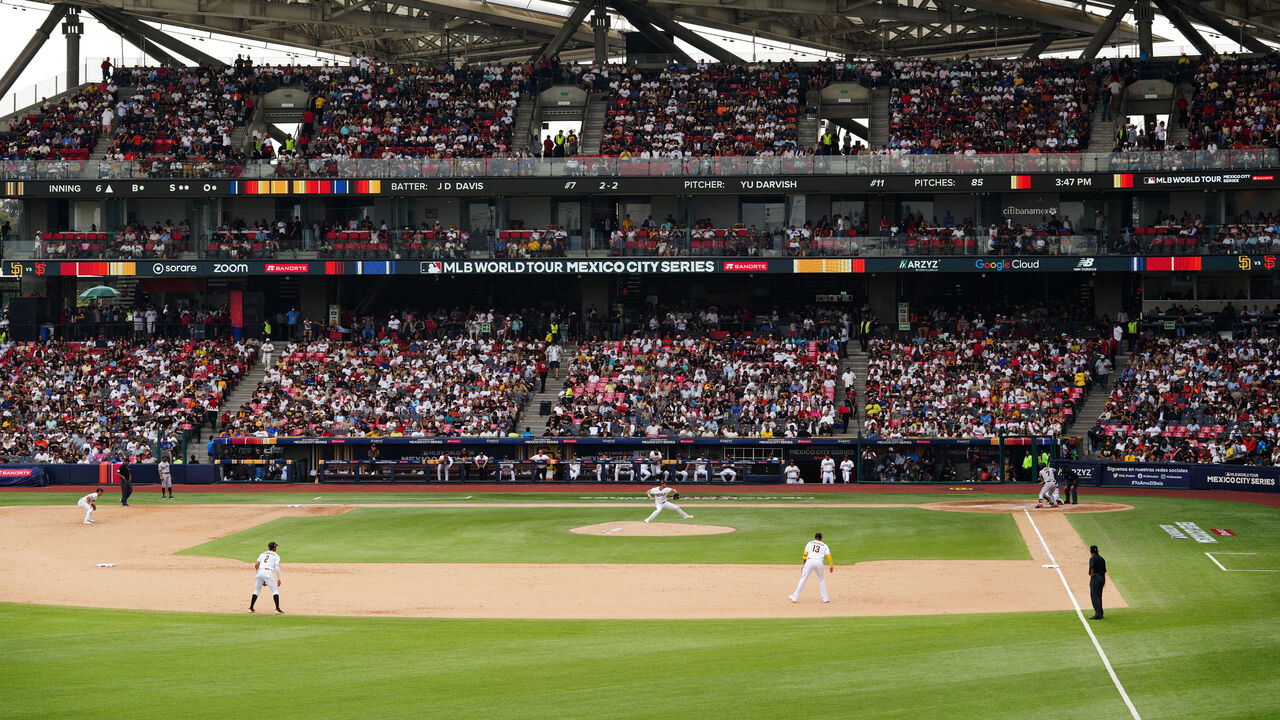 Astros to face Rockies in Mexico City in 2024 season