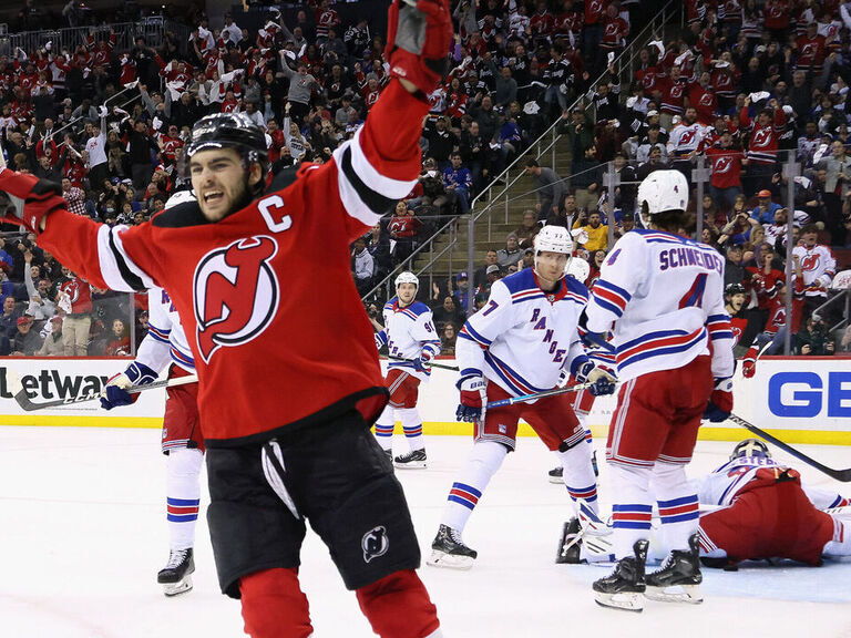 Devils shut out Rangers in Game 7 to set up 2ndround series vs. Canes